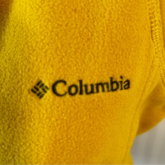 Columbia fleece yellow vest Size M - Picture 2 of 11